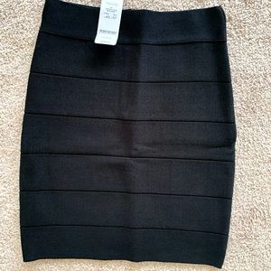 Black Tight Dress Skirt